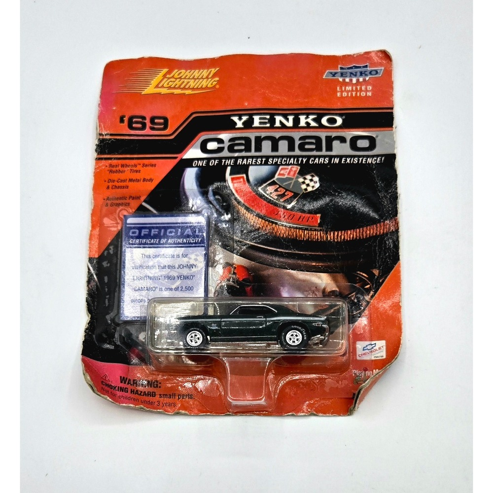 JOHNNY LIGHTNING Limited Edition 1969 Yenko Camaro (1‎ of 2500)